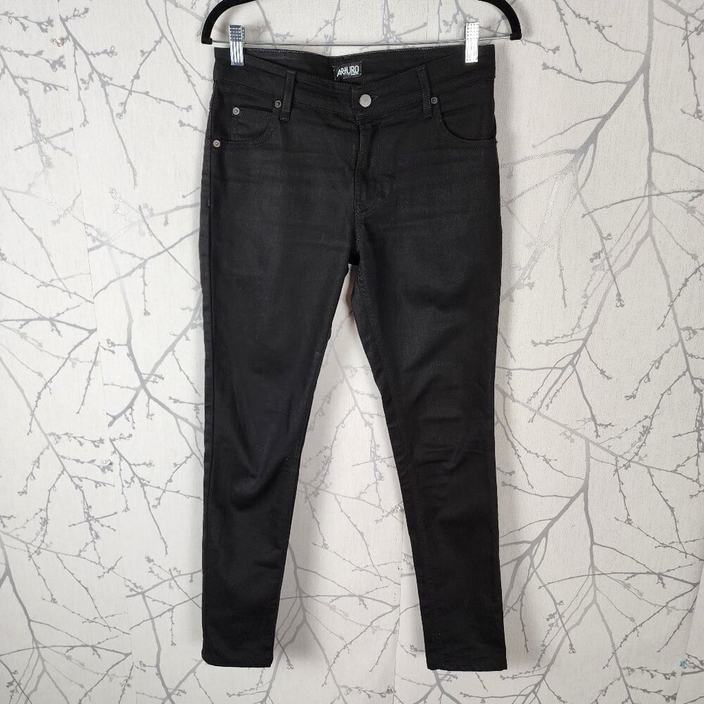 Arturo Denim Black Stretch Japanese Denim So Tough Skinny Jeans